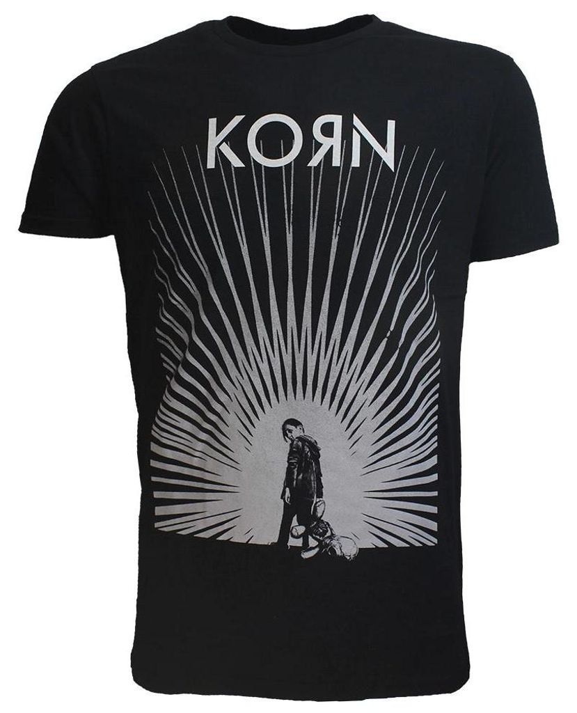 Korn Radiate Glow Band T-Shirt Schwarz – Offizielles Merchandise - XL
