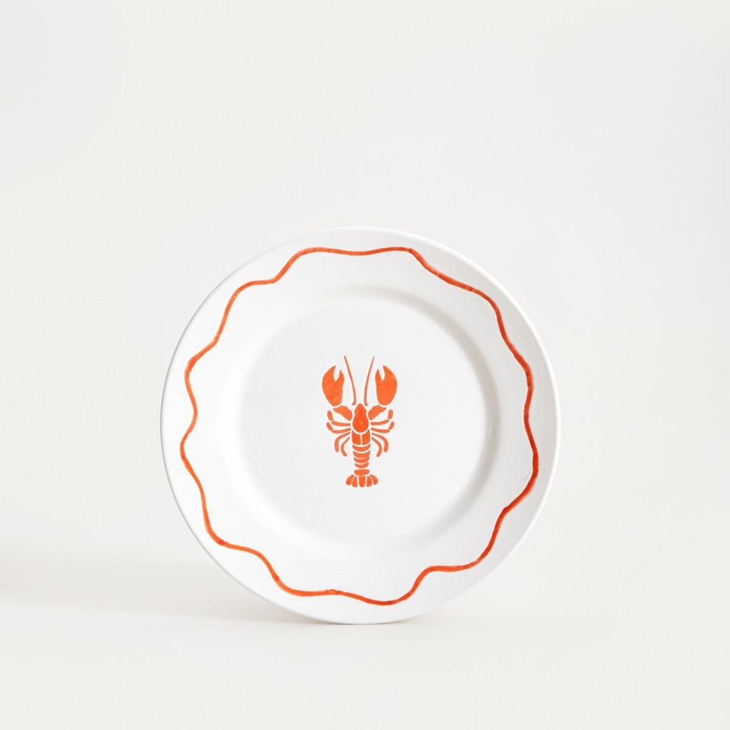 HOMLA KAOMA Dessertteller mit Hummer 21 cm Produktbild 