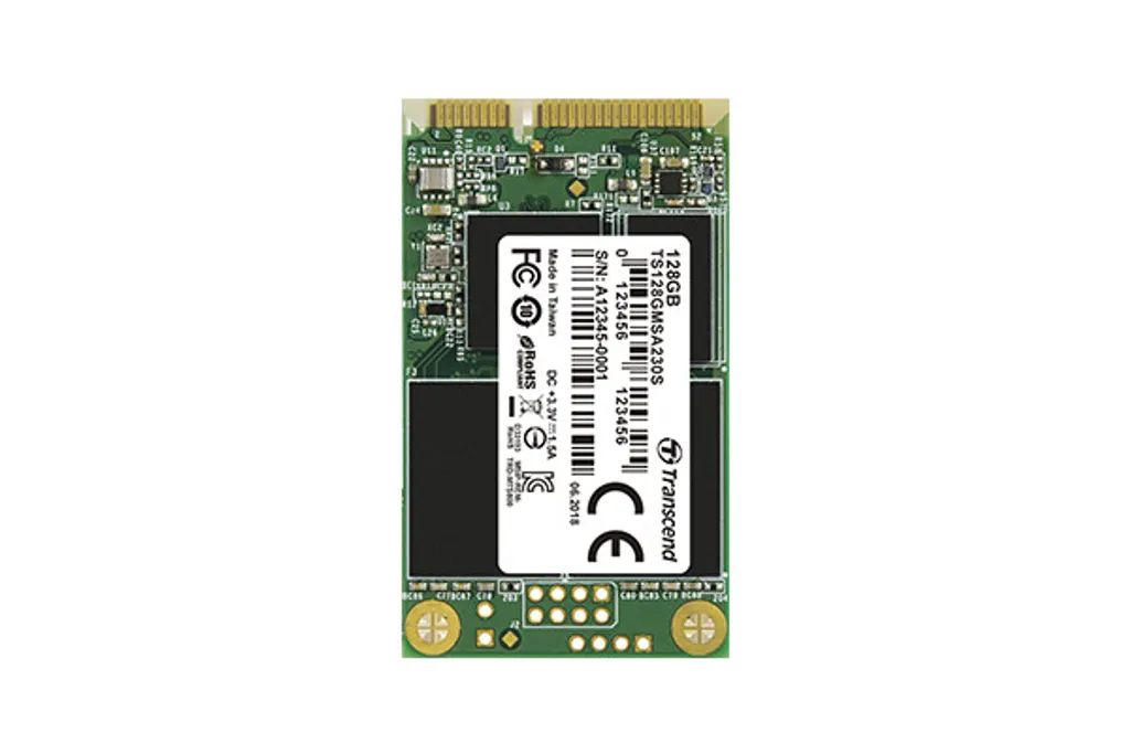 SSD 64GB 3D NAND Transcend MSA230S mSATA 3 - Haute Vitesse et Fiabilité
