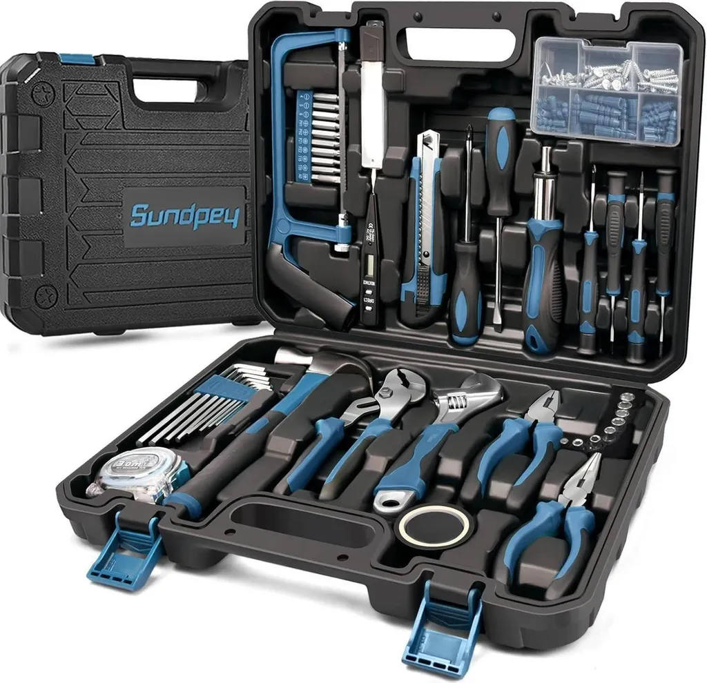 Set Utensili Sundpey 148 Pezzi: Risparmia e Ripara con un Click