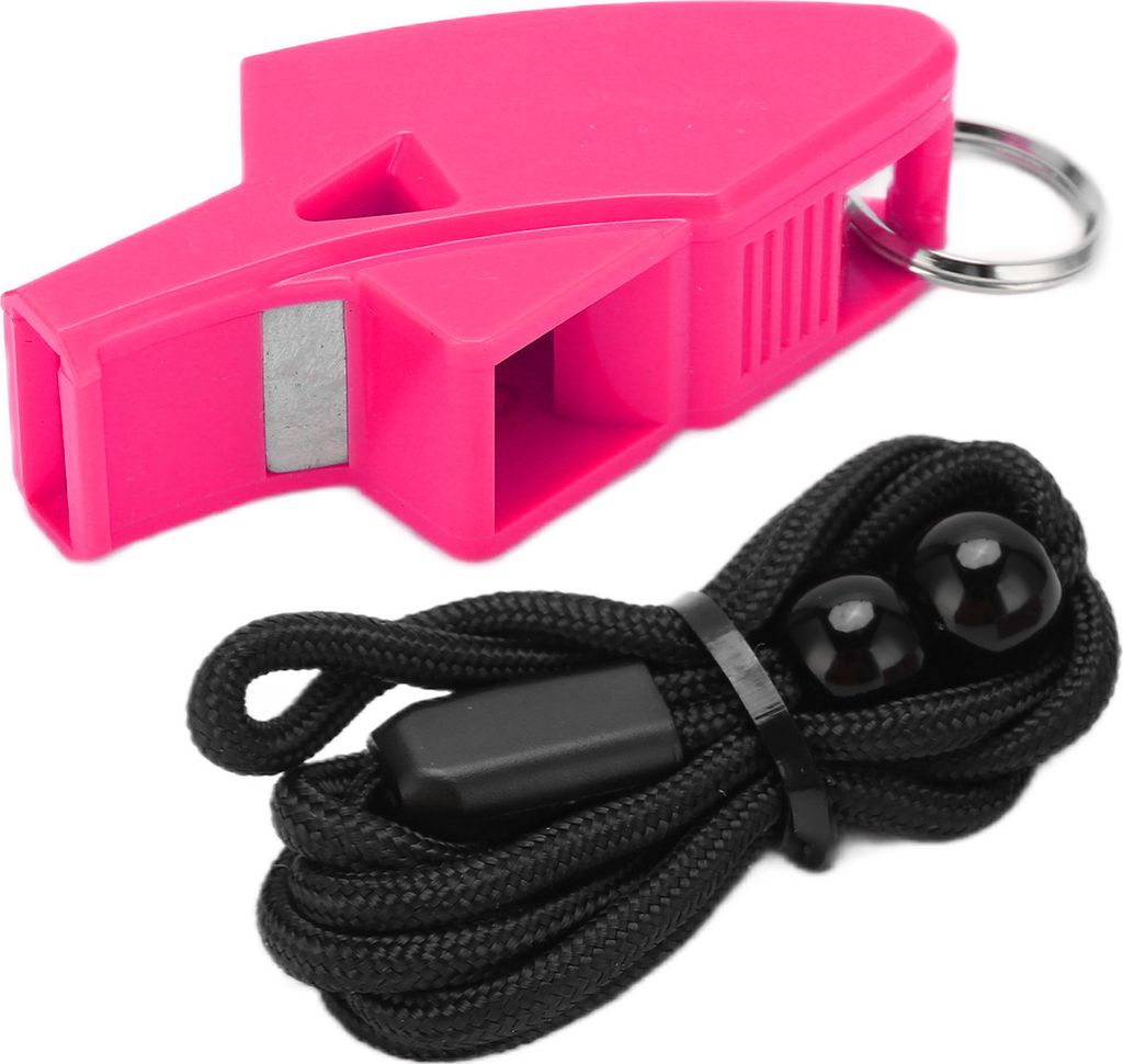 Schiedsrichter Dolphin Pfeife robust langlebig, klarer tragbarer Sound für Wettbewerberose Red