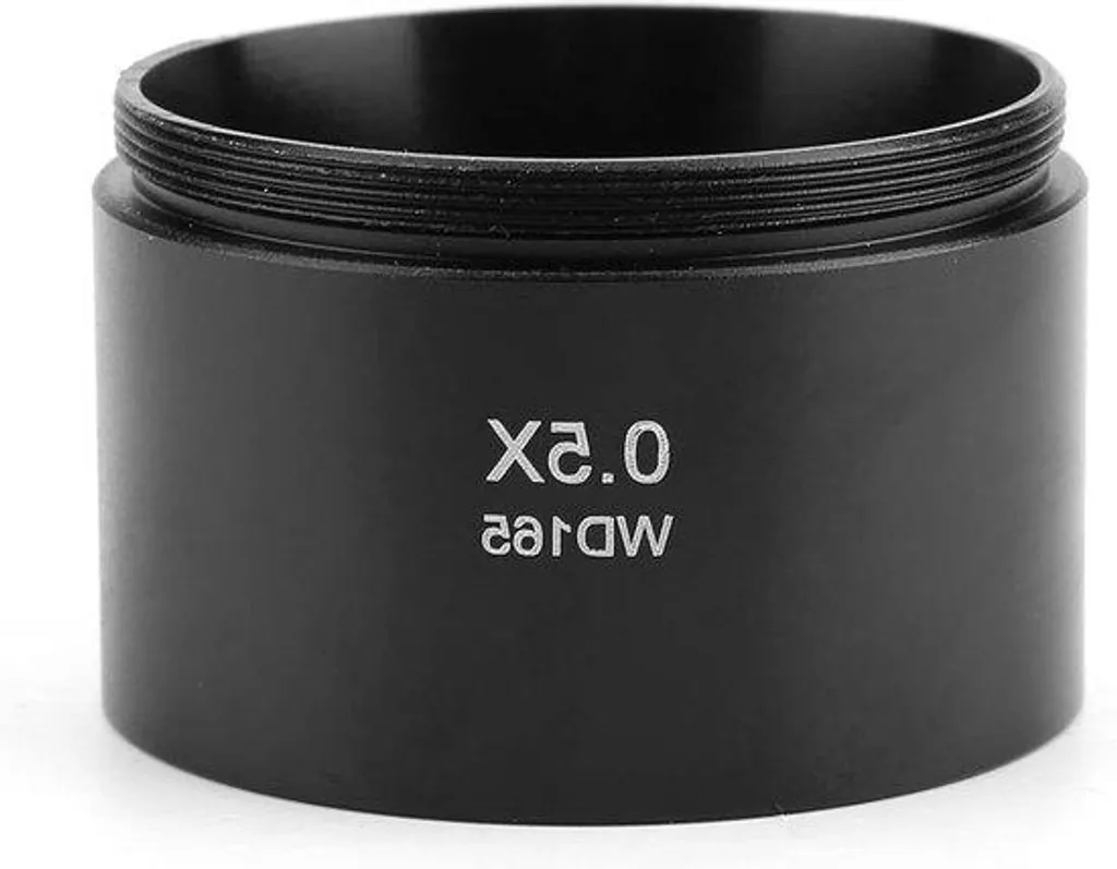 Lentille de Barlow 0,5X pour Microscope Industriel Distance de Travail