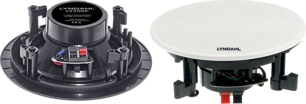 zalias Lyndahl CS200P, 2-Wege Einbaulautsprecher Set