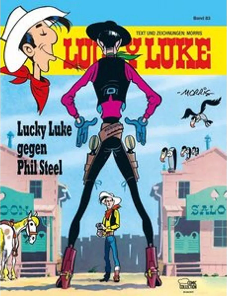 Lucky Luke Tome 83 : Lucky Luke contre Phil Steel - Bande Dessinée BD