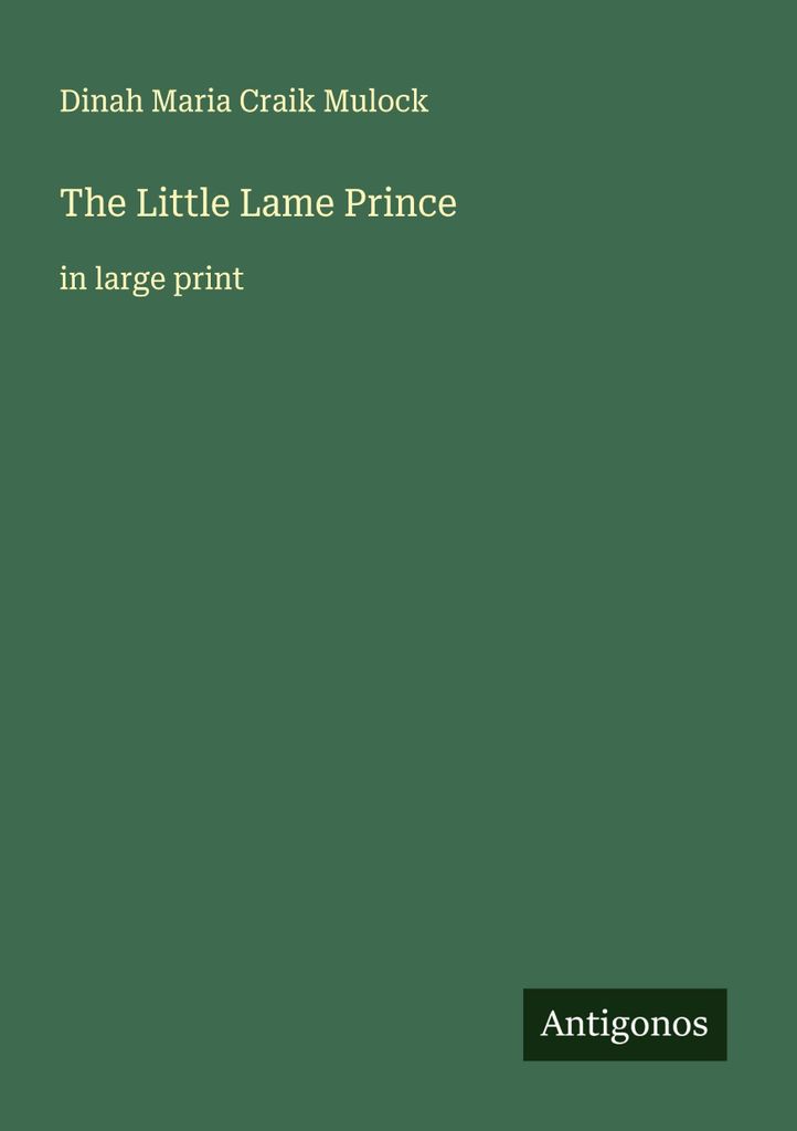 The Little Lame Prince