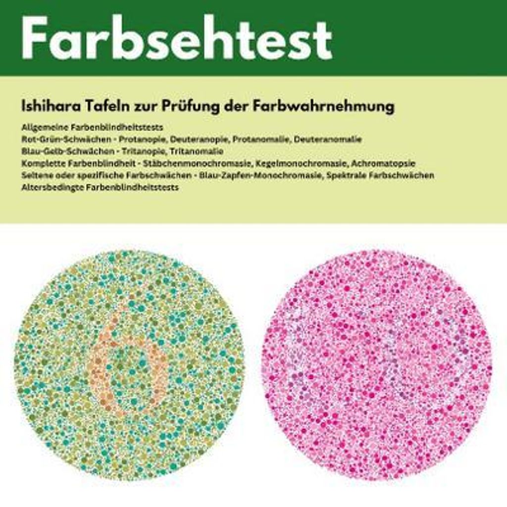 Farbsehtest Produktbild 