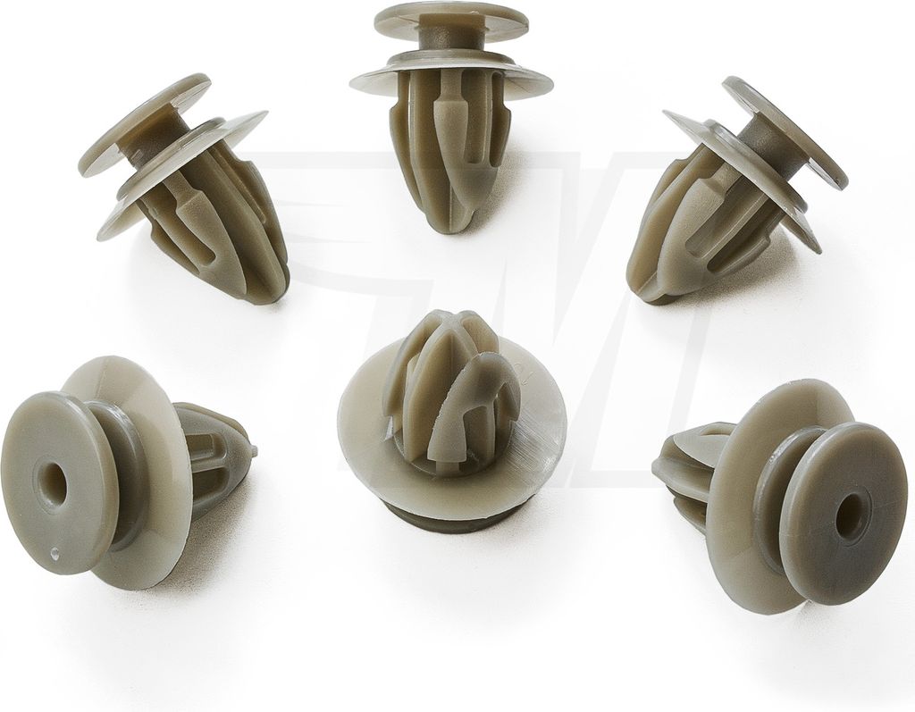10x Befestigungs Clip für Mazda Radlauf Zierleiste | KD53-51-W24