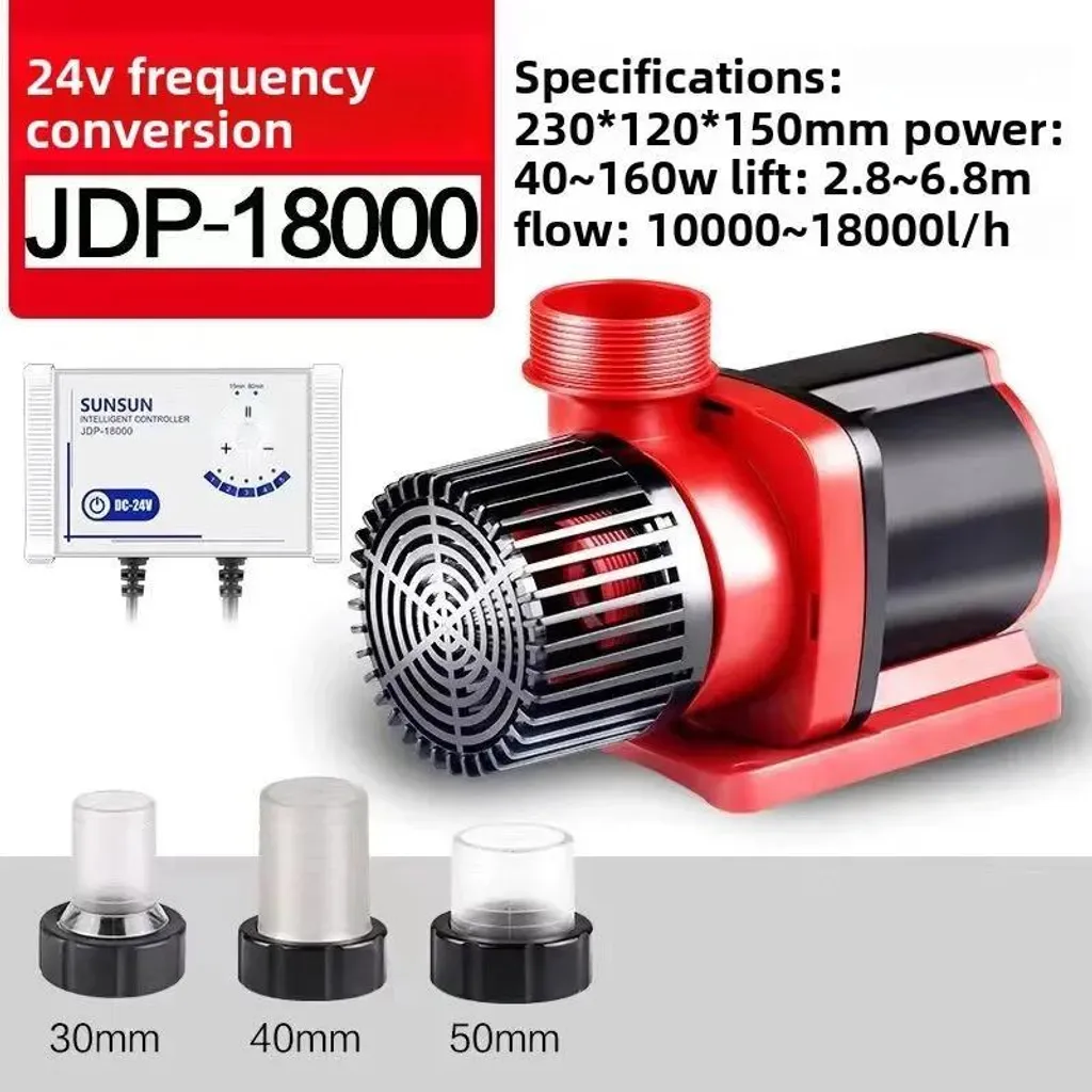 Pompe JDP-18000 submersible : stop au bruit, circulation eau fluide - 2