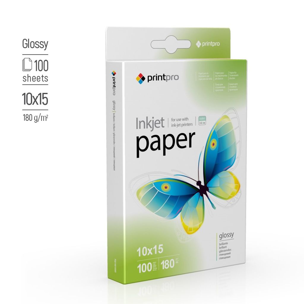 Fotopapier ColorWay glänzend 180g/m², 10x15, 100 Blatt