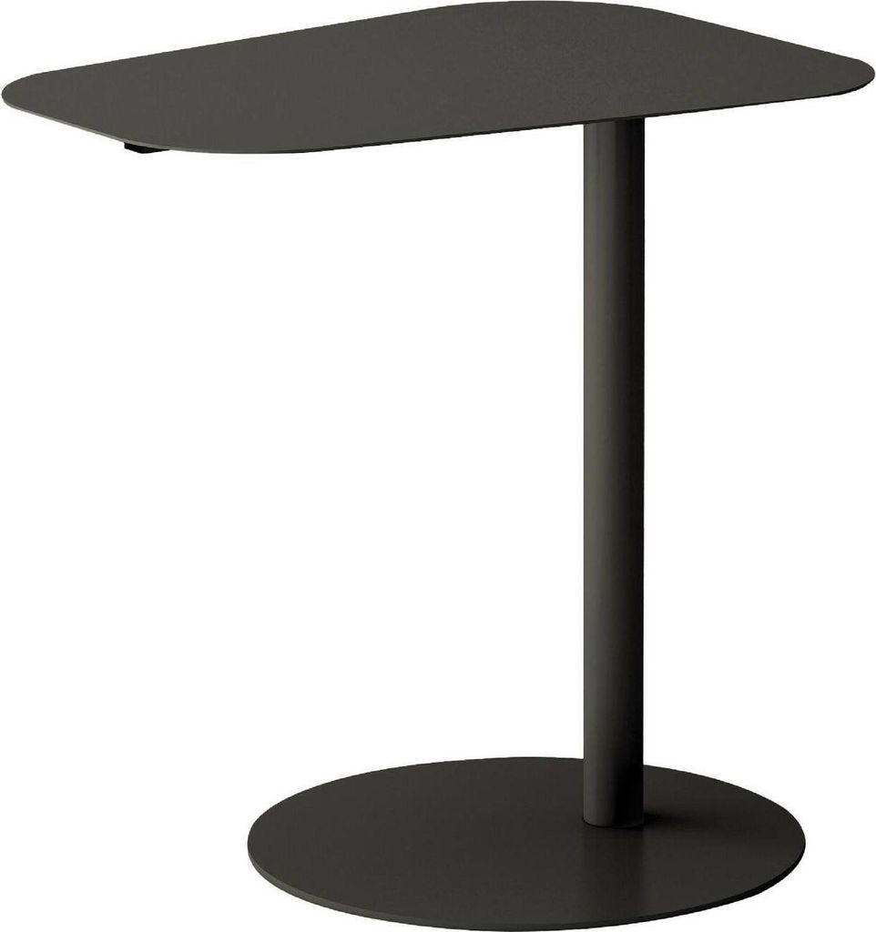 Wohnzimmertisch Niccone, Niedriger Wohnzimmertisch, Kaffeeregal, Couchtisch für Sofa, 50x38 h50 cm, Schiefer