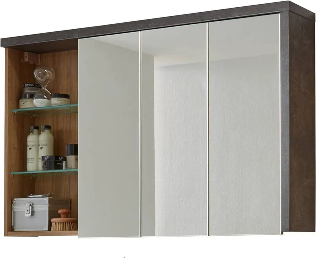 Miroir de Salle de Bains 123 cm Anti-Humidité pour Gagner de l'Espace
