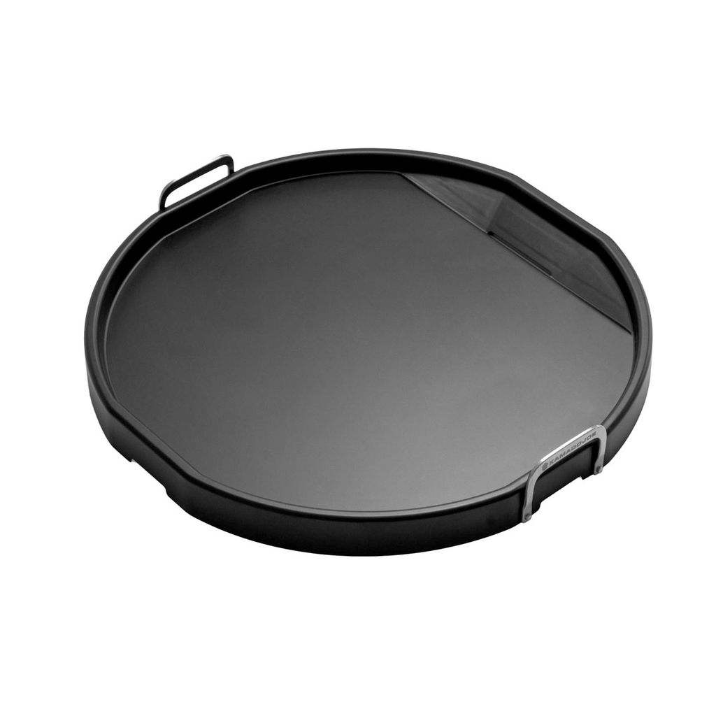 Kamado Joe Grillplatte Big Joe Kohlenstoffstahl Ø 61 cm Schwarz