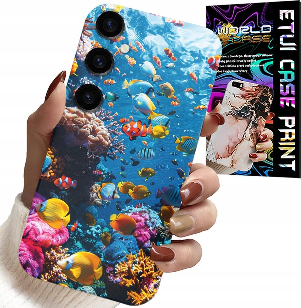 Gehäuse Für Samsung Galaxy S24 Plus - Riff Bunte Fische Unterwasser-Fischwelt