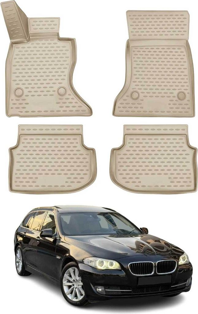 2010-2013 BMW serii 5 F11 Touring dywaniki podłogowe TPE Zdjęcie produktu 