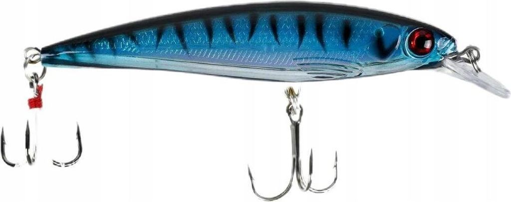 Wobbler Zander Zander Wels Effektiv 13,5g F142J Marineblau