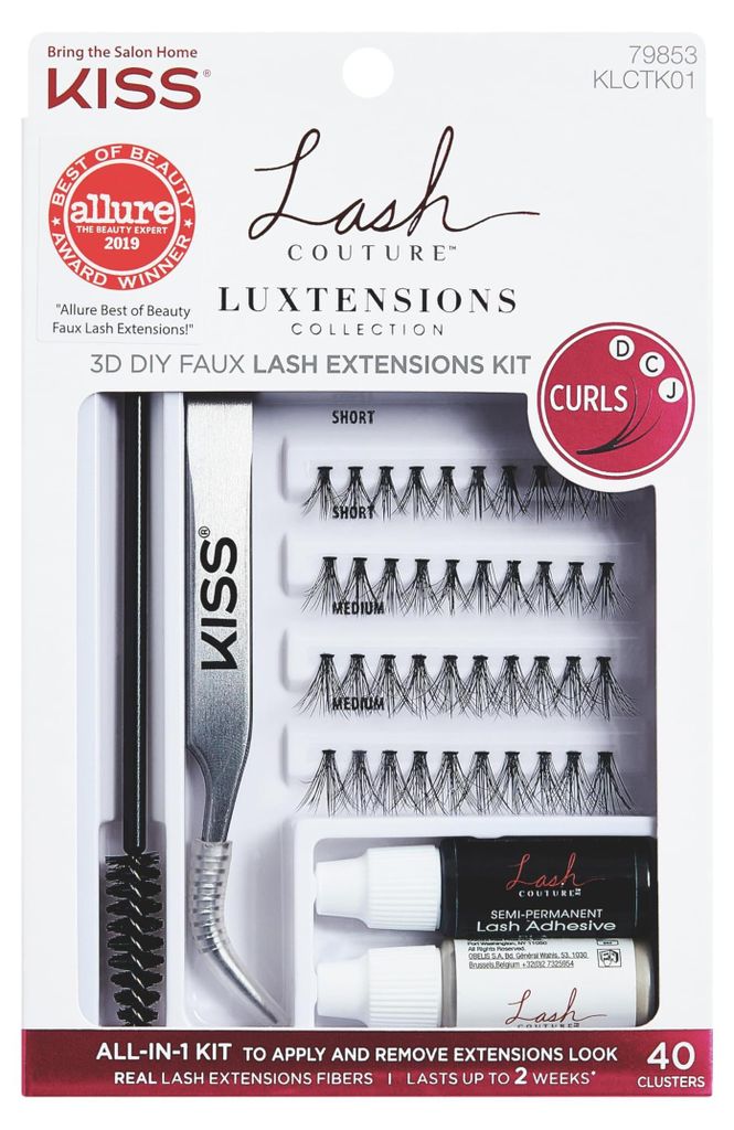KISS Lash Couture LuXtension: Kit de pestañas postizas en Imagen del producto 