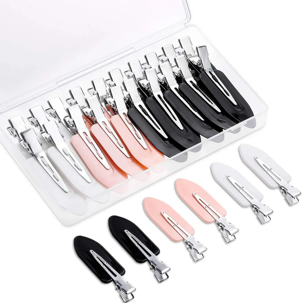 Pinces à Cheveux pour Maquillage : 20 Barrettes Spéciales Mise en Plis