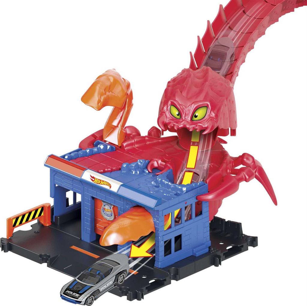 HOT WHEELS CITY Niebezpieczna pułapka skorpiona Zestaw Zdjęcie produktu 