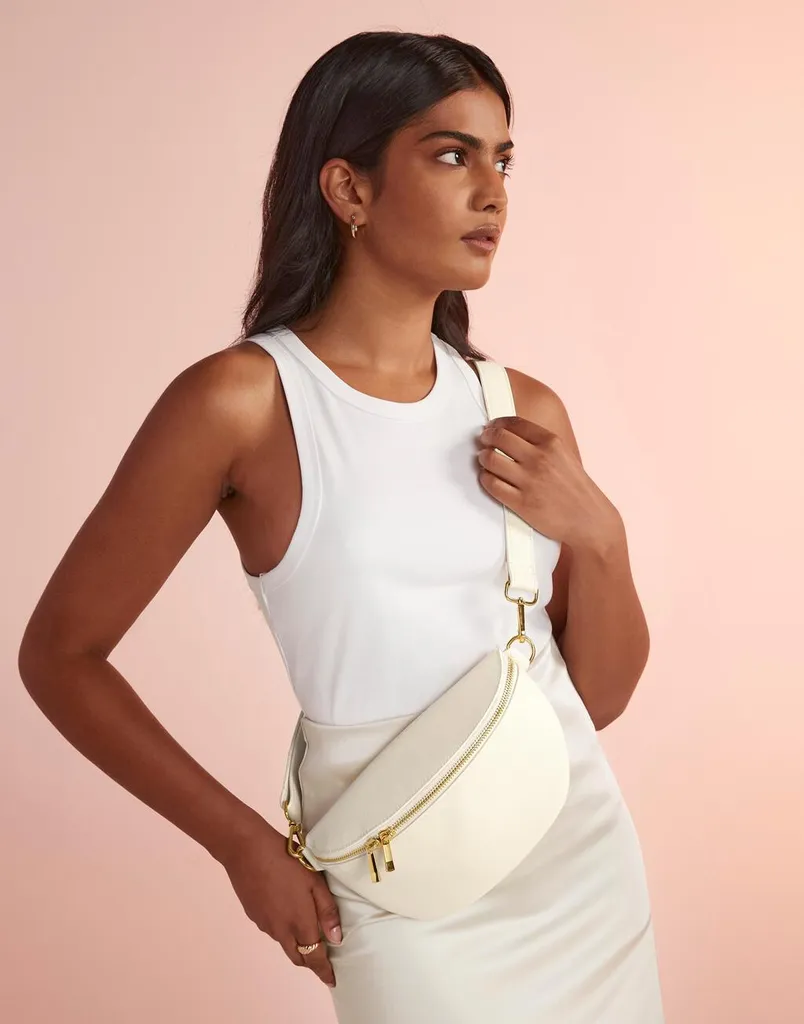 Marsupio Donna BagBase BG766 Oyster | Look Urban e Grana Saffiano - 12