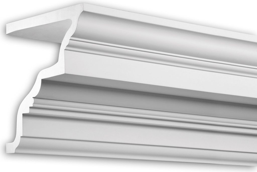 Profhome 401201 Eckleiste Fassadenprofil Zierleiste Stuckleiste 2 m