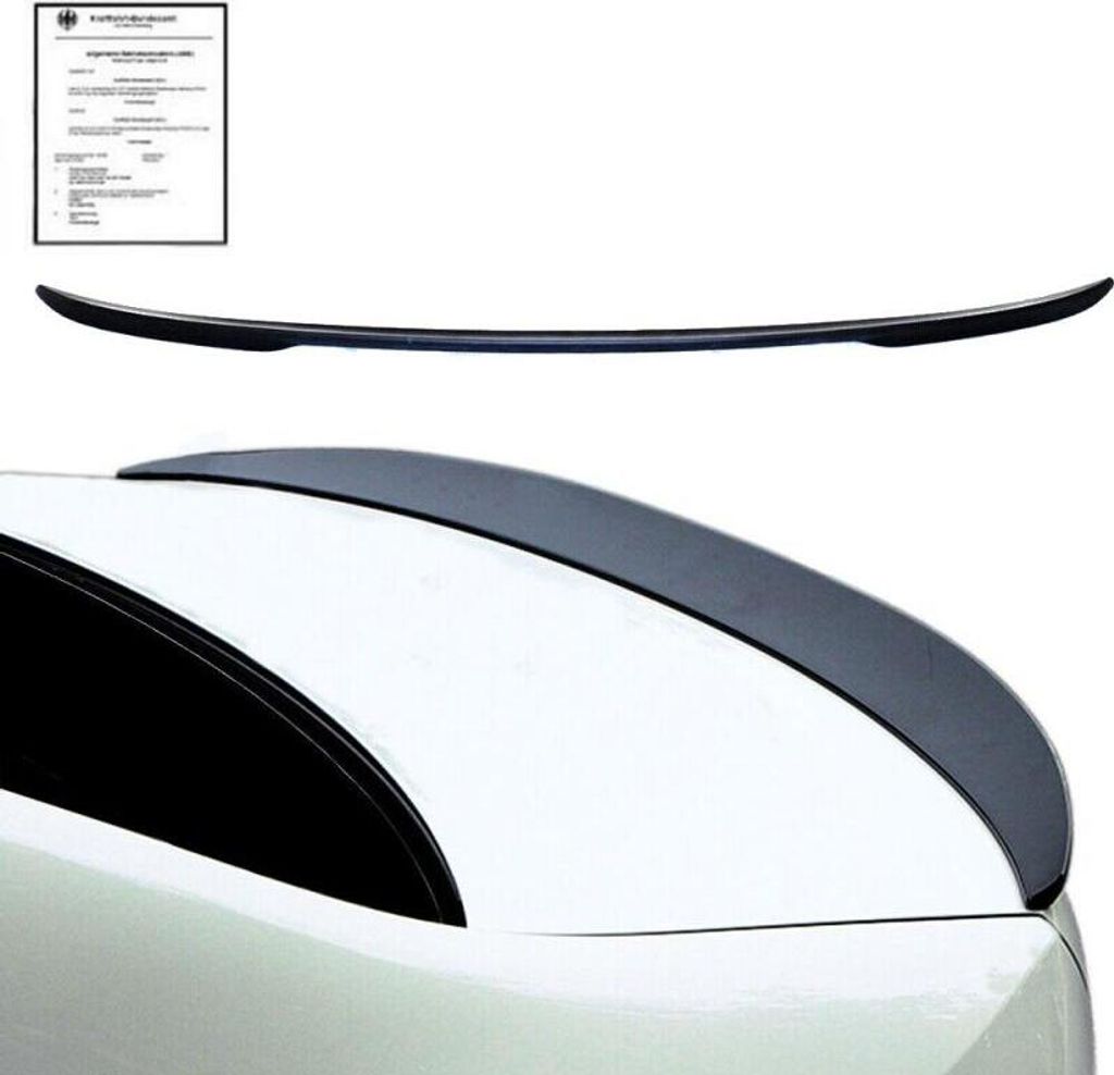 Heckspoiler Spoiler hinten Heckklappe Kofferraumspoiler passend für BMW F30 Limousine
