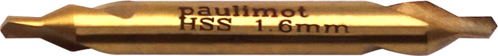 PAULIMOT Zentrierbohrer 1,6 mm TiN-beschichtet