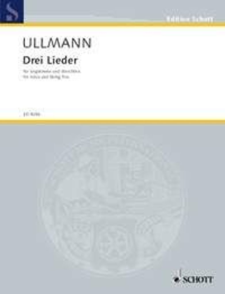 Drei Lieder - (Herbst/Lieder der Tröstung) - Ullmann, Viktor