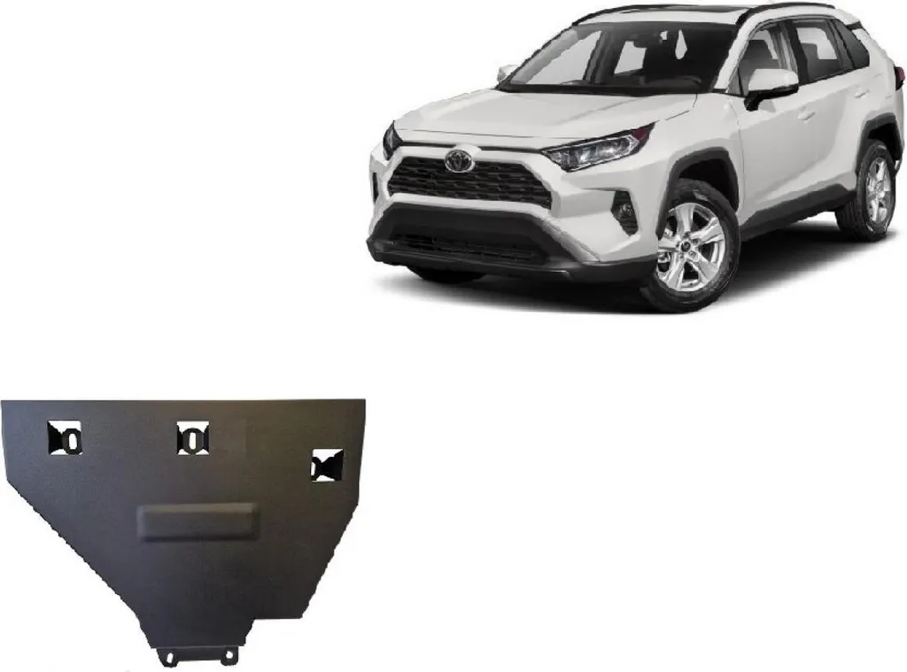 Protection de Différentiel Arrière en Acier pour Toyota Rav4 Hybrid
