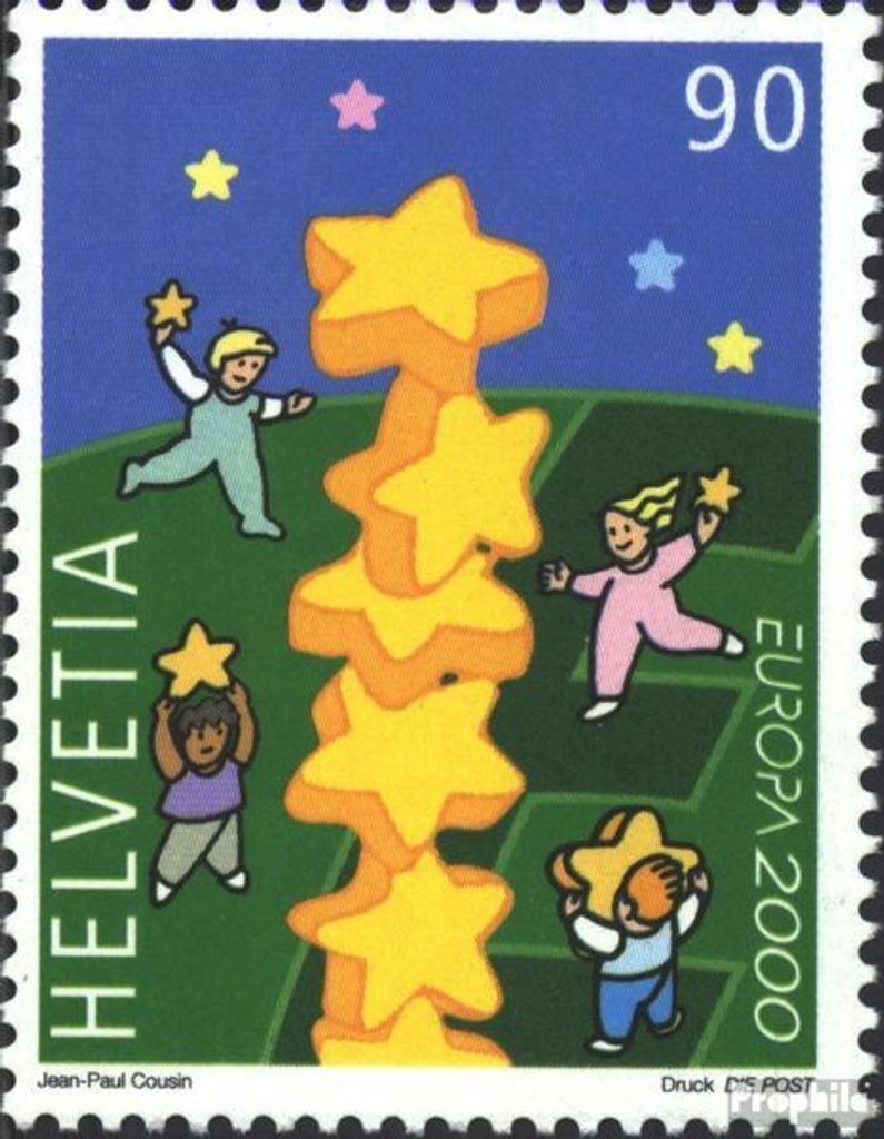 Briefmarken Schweiz 2000 Mi 1720 (kompl.Ausg.) postfrisch Europa