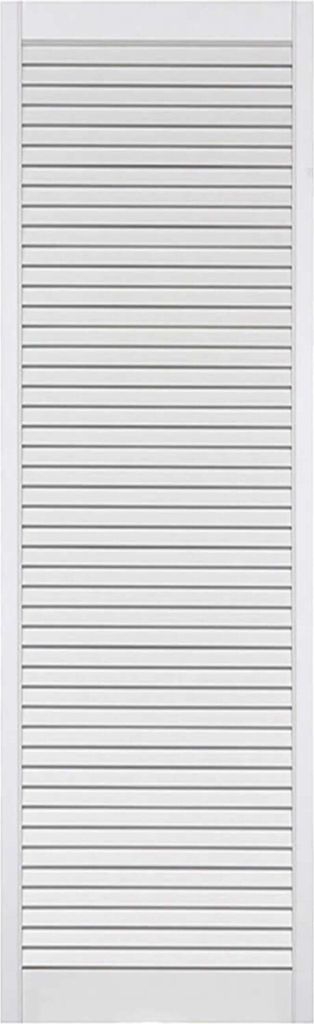 ben+camilla.com offene Lamellentür 99,3x29,4cm weiß PREMIUM LACKIERT Massivholz Kiefer