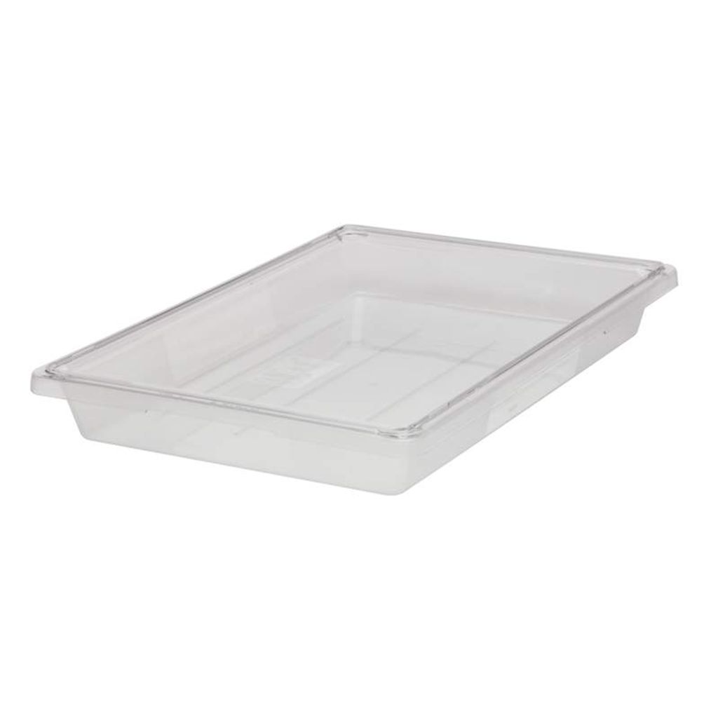 Rubbermaid Lebensmittelbehälter, 19 l, 66 x 46 x 9 cm, durchsichtig