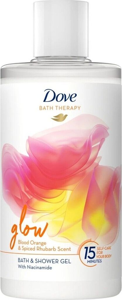 Dove - Bath Therapy Glow Bath and Shower Gel - Koupelový a sprchový gel 400ml