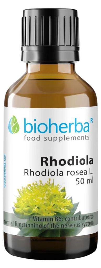 Rhodiola kapky – tinktura – 50 ml – Bioherba Obrázek produktu 