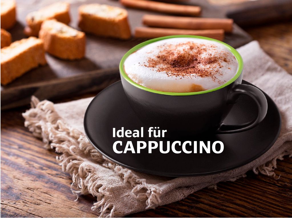 MIAMIO Cappuccinotassen Set Le Papillon (Innen Grün)