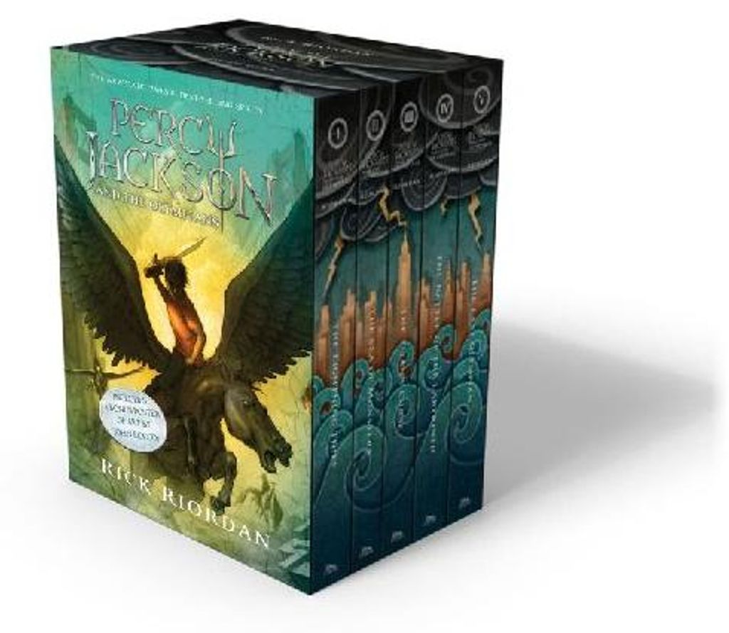 Percy Jackson and the Olympians 5 Book Paperback Boxed Set Produktbild 