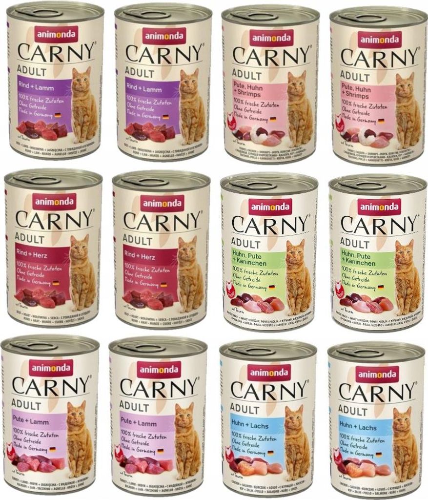 ANIMONDA CARNY in scatola Adult - manzo, agnello 400g Immagine del prodotto 