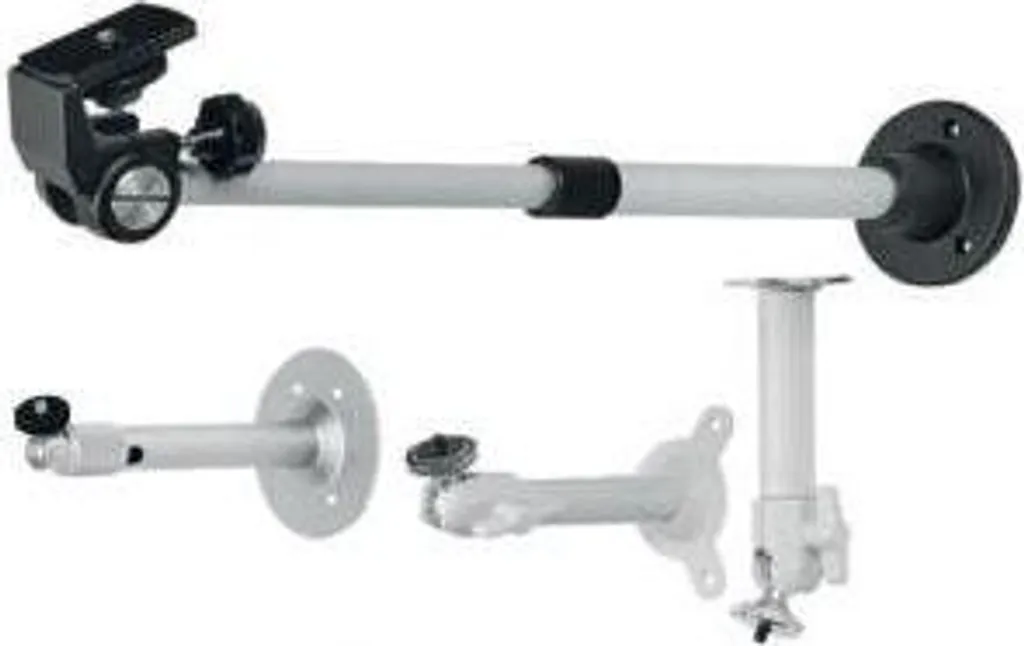 Braccio di montaggio Bosch per interni Braccio di montaggio per interni, lunghezza staffa 152 mm, max. 4,5 kg, inclusa clip per il fissaggio alle griglie a soffitto (F.01U.143.373)