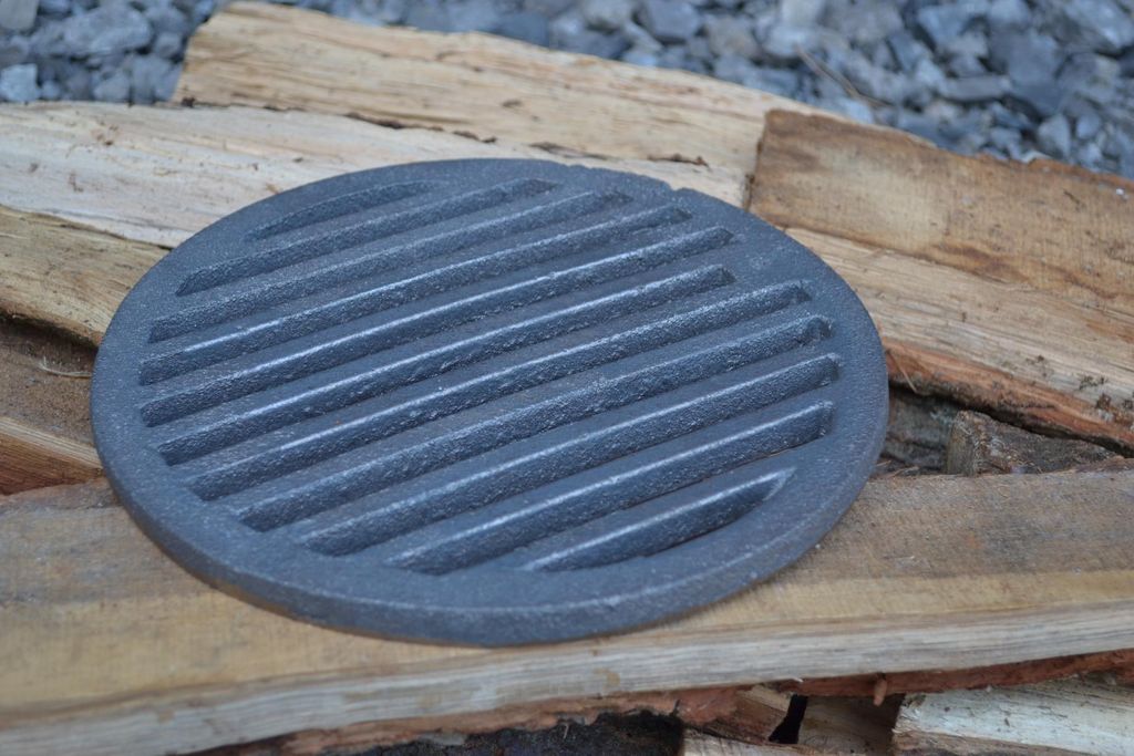 SEZAM - Grille de poêle ∅23 cm Fonte Grille de cheminée Image du produit 