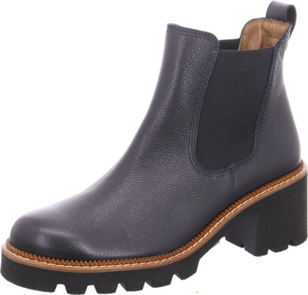 Paul Green Chelsea Boots - Schwarz Glattleder Größe: 39 Produktbild 1