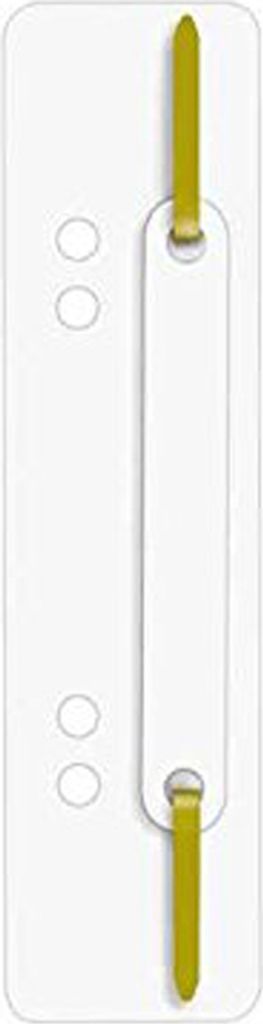 ELBA Heftstreifen PP weiß kurz 35 x 150 mm 25 Stück