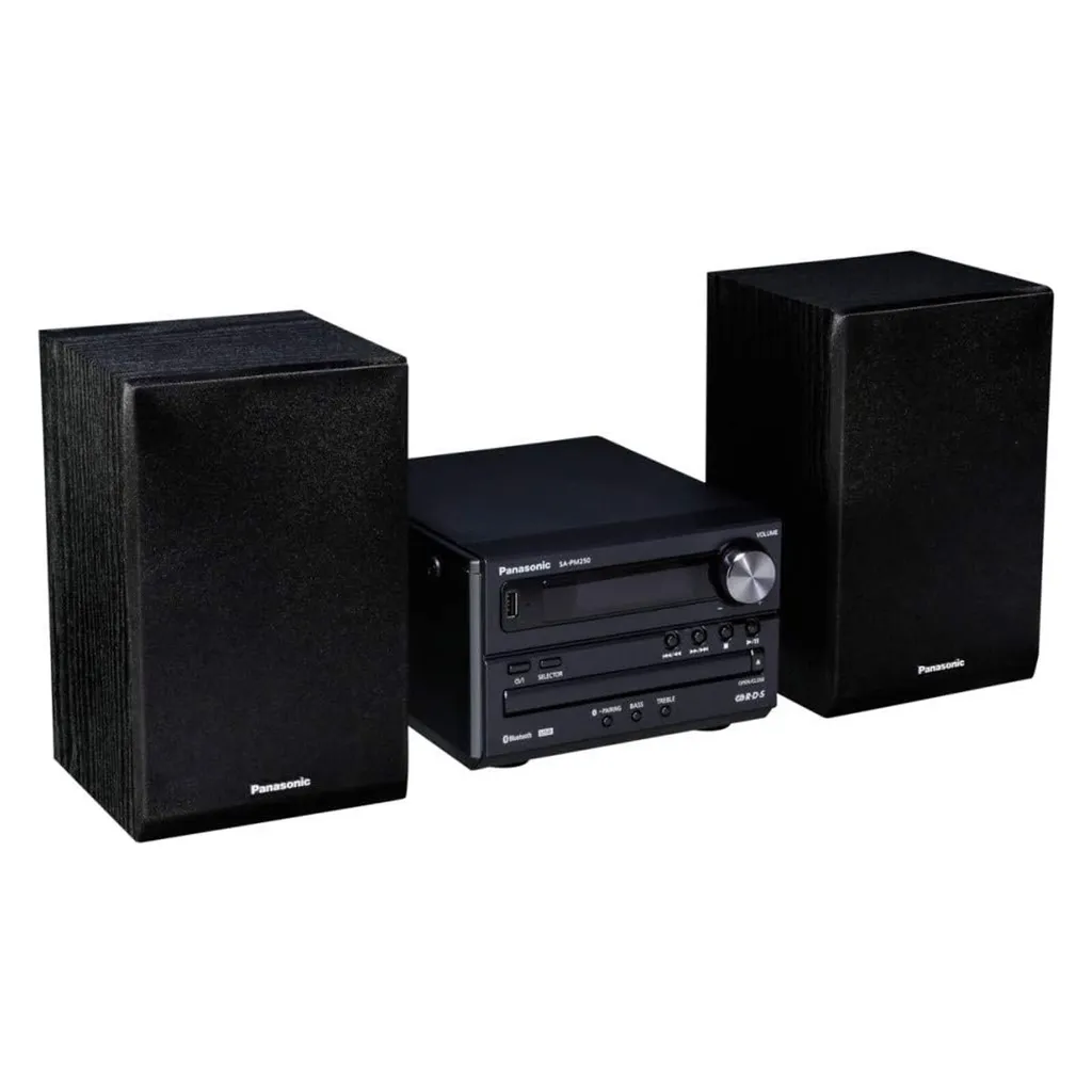 Micro Chaîne Hi-Fi Bluetooth Panasonic SC-PM272EG-K avec Lecteur CD - 4