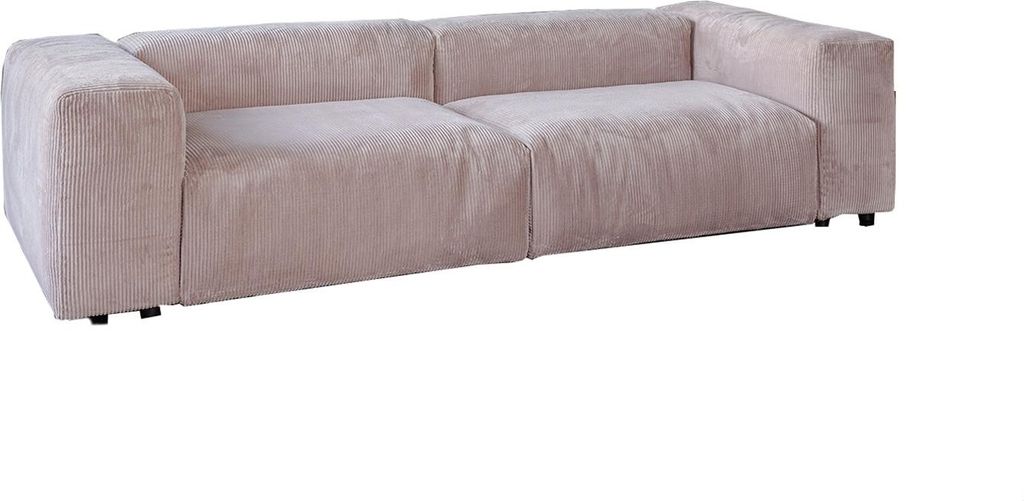 KAWOLA Sofa MIA Modulares Sofa 6-tlg. Cord taupe
