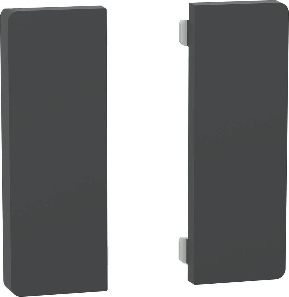 Merten MEG6192-6034 Tastsensor Flex, KNX, System Design, 2fach, Wippe, Anthrazit