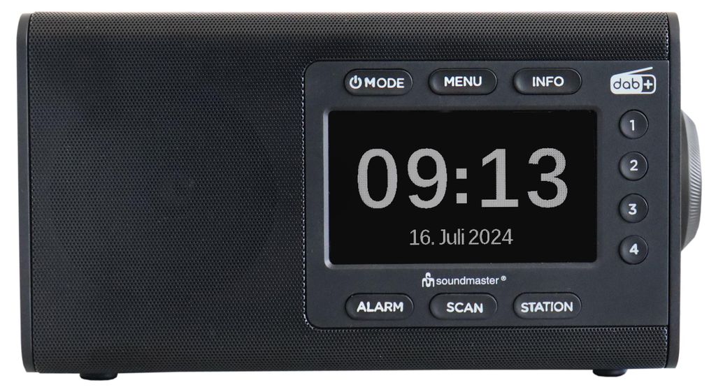 Soundmaster DAB900SW sw Digialradio Produktbild 