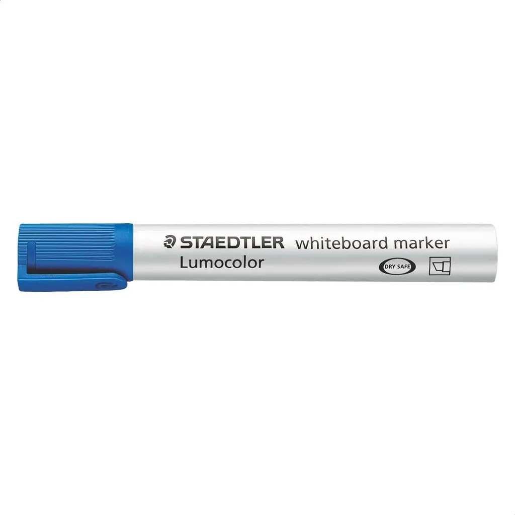 Staedtler® 351 B-3 Lumocolor® 351 B whiteboard marker - Keilspitze, blau