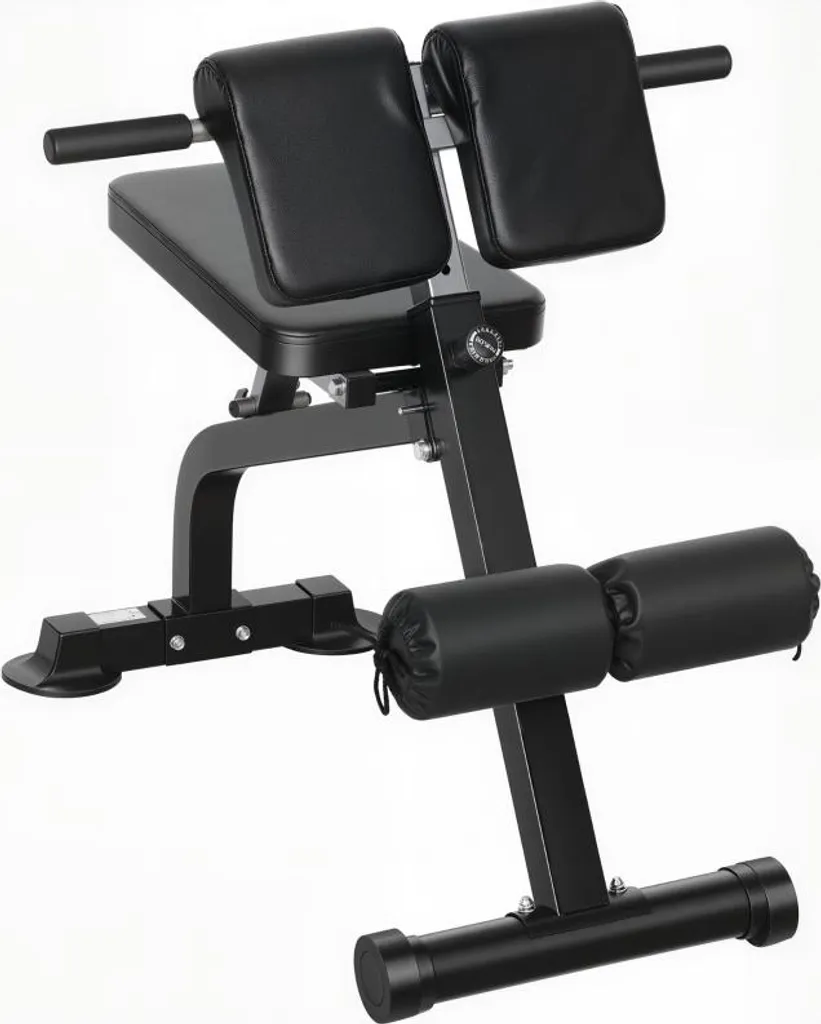 Banc de musculation pour exercices haltères et fitness à domicile noir
