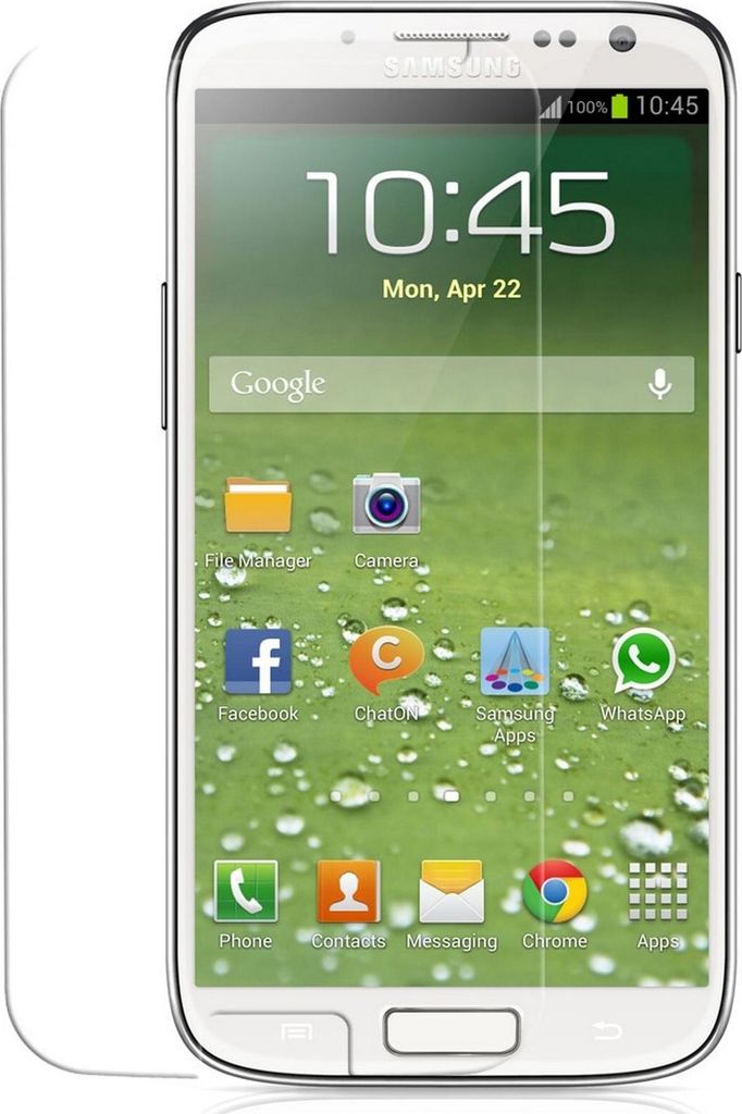 Schutzfolie für Samsung Galaxy S4 GT-I9500 5.0 Zoll transparente Folie blasenfrei Displayschutz