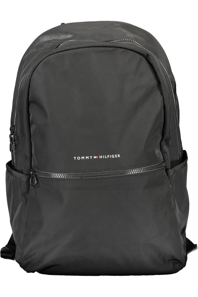 Sac à dos Tommy Hilfiger AM0AM10614 pour Travail et Loisirs - Noir