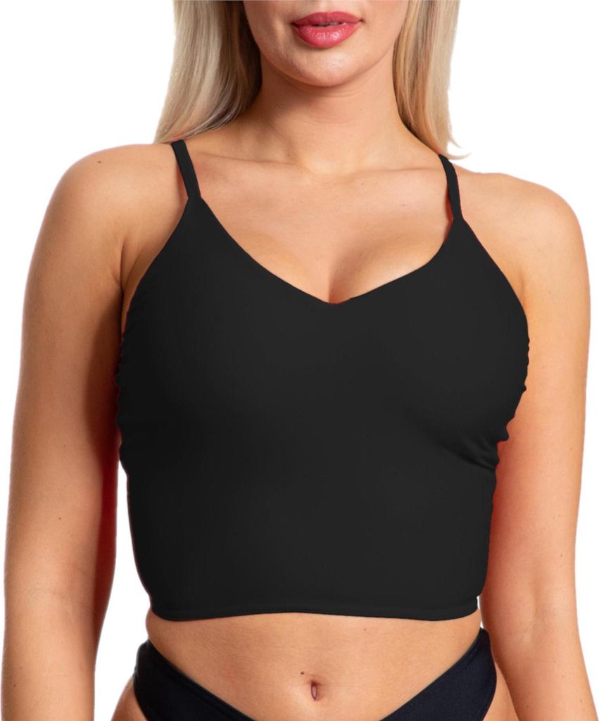 Aquarti Damen Bikini Top, Farbe: Schwarz, Größe: 40