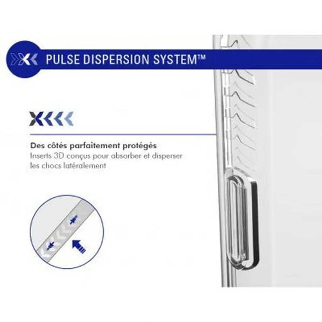 Coque Force Case Pulse Galaxy S23 Transparente Résistante aux Chocs - 5